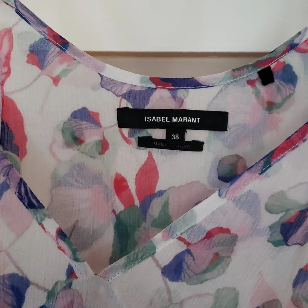 Isabel Marant Silk Etoile Orka Top/Skirt Set .Skirt 36/4 Top 38/6 (Note Size) - Picture 7 of 15